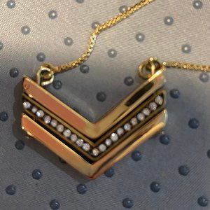 Ann Taylor Loft 30” Gold Necklace